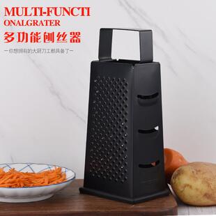 土豆丝擦丝器家用不锈钢刨丝器四面蔬菜刨胡萝卜切丝多功能刨丝器