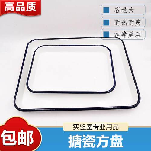 搪瓷方盘20*3045mm实验