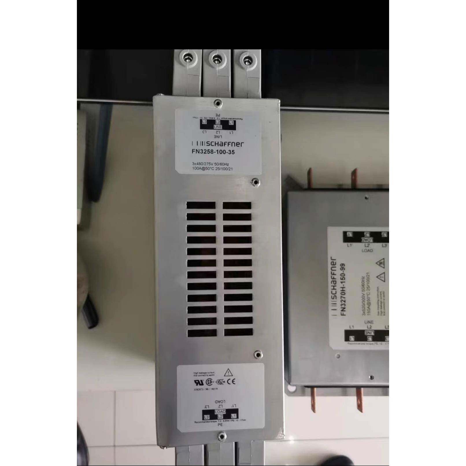 夏弗纳 瑞士SCHAFFNER FN3258-100-35三相电源滤波器