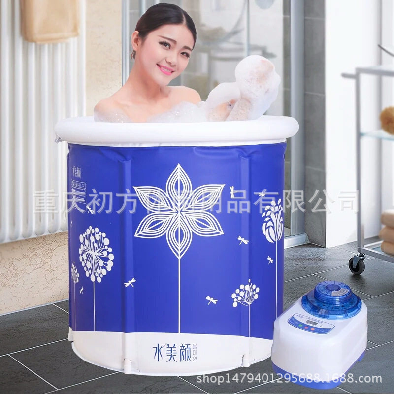 水美颜泡澡蒸熏两用浴桶带盖熏蒸机桑拿按摩汗蒸桶洗澡桶源头厂家