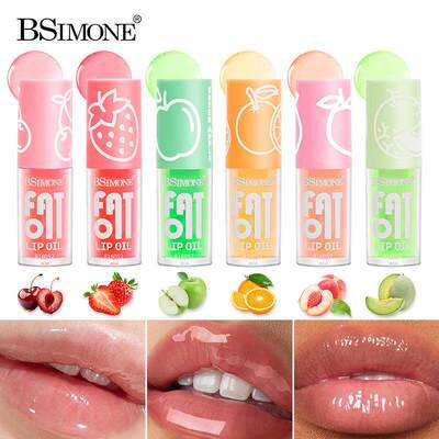 6 Color Fruity Lip Oil 水光保湿修护润唇油