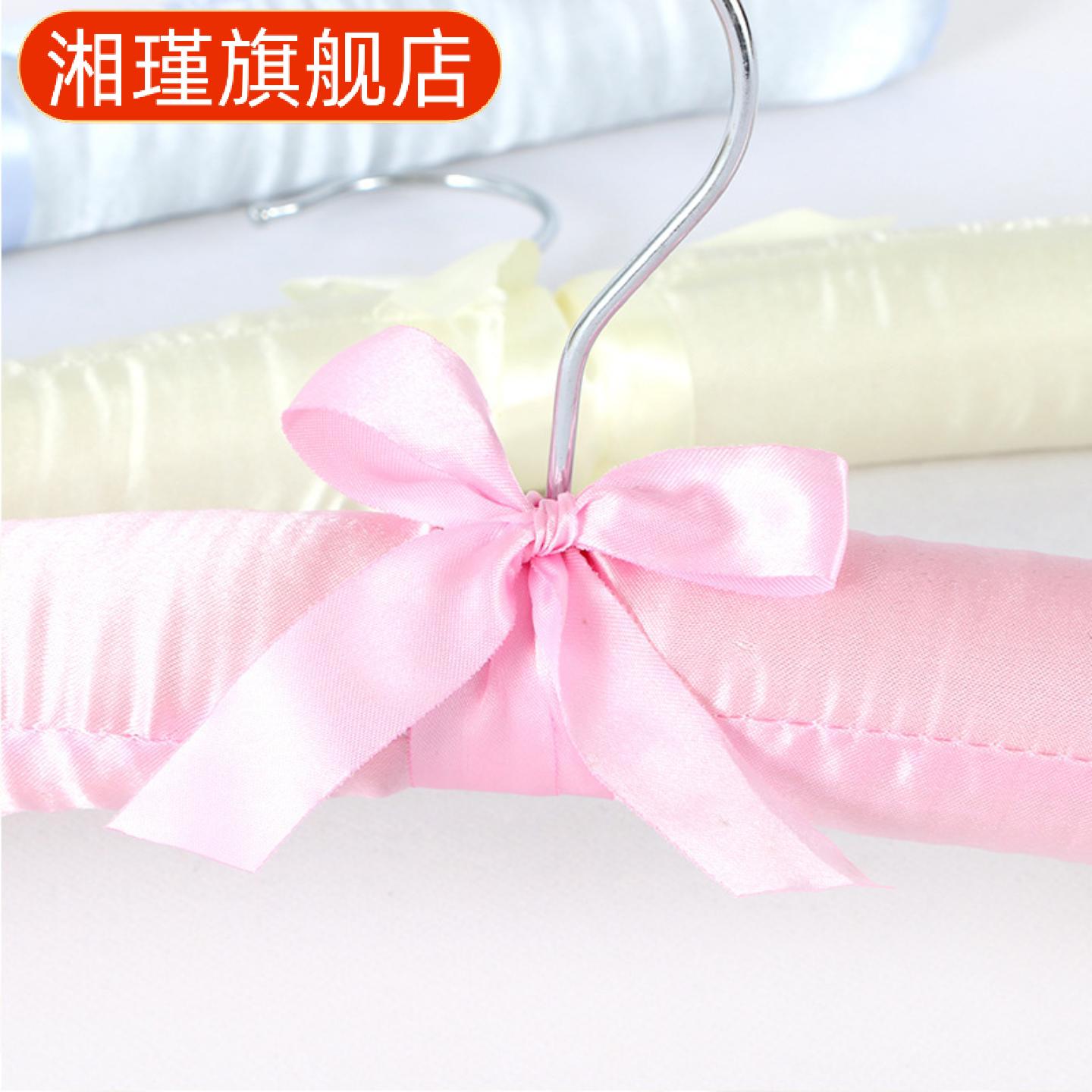 裙架布艺婚纱专用防滑痕包布衣架