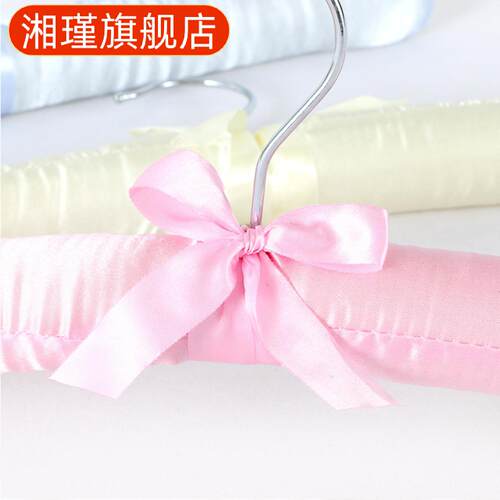 裙架布艺婚纱专用防滑痕包布衣架