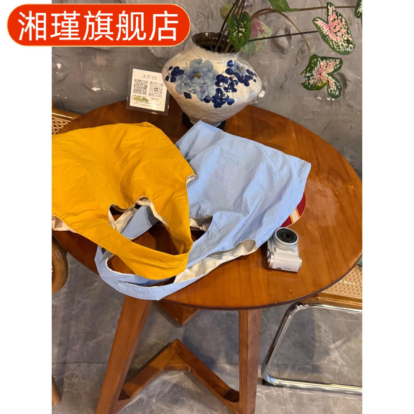 帆布包女大容量慵懒风夏季单肩