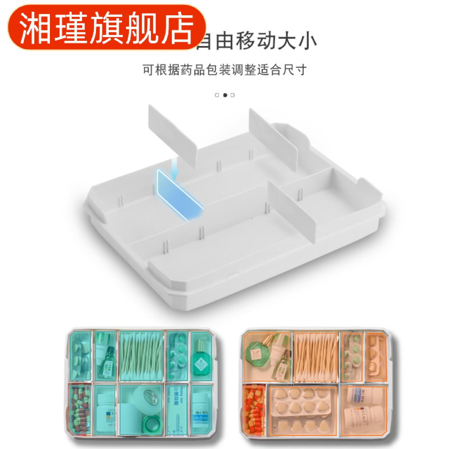 塑料医药箱家用大容量急救药箱箱