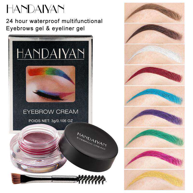 12 Color Brow Tint 12 色彩色染眉膏 防晕持久欧美 cos 浅眉专用