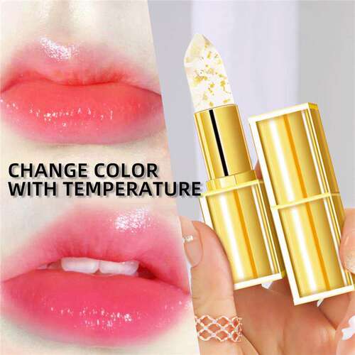 Gold Color Changing Lip Balm 保湿持色不易沾杯唇膏