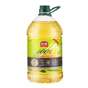 【长康鲜胚玉米油5L装】食用油非转基因压榨一级家用烘焙