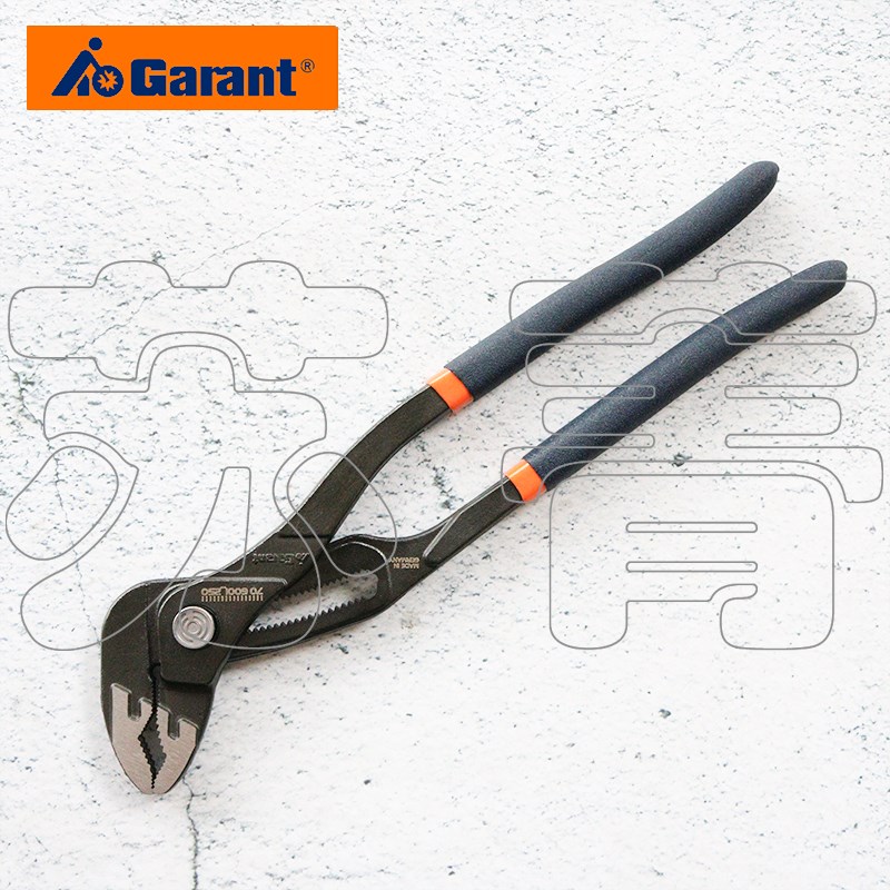 德国霍夫曼GARANT管钳 水泵钳 带有阶梯微调黑化处理 180mm 250mm - 实物图