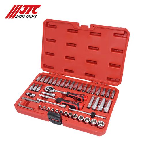 JTC专用工具多功能组合工具1/4小飞48件小飞综合套筒组JTCH248R