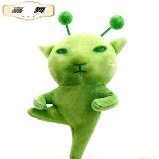 绿色外星猫特效毛绒玩偶猫猫公仔猫咪挂件布娃娃搞怪创意可变造型