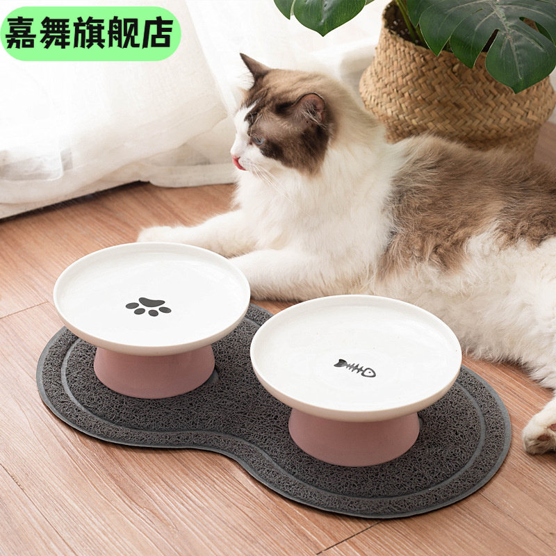 高脚防打翻猫狗食盆64