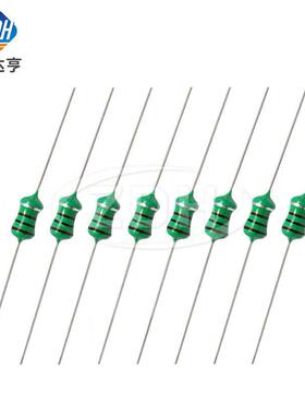 直插电感 色环电感 1W 0510 2.2MH 2200UH 编带 色码电感