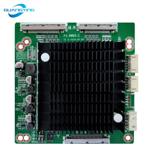 4K120HZ转接板PS-6M60-C驱屏板4K转换4K2口转双接口转折板倍增板
