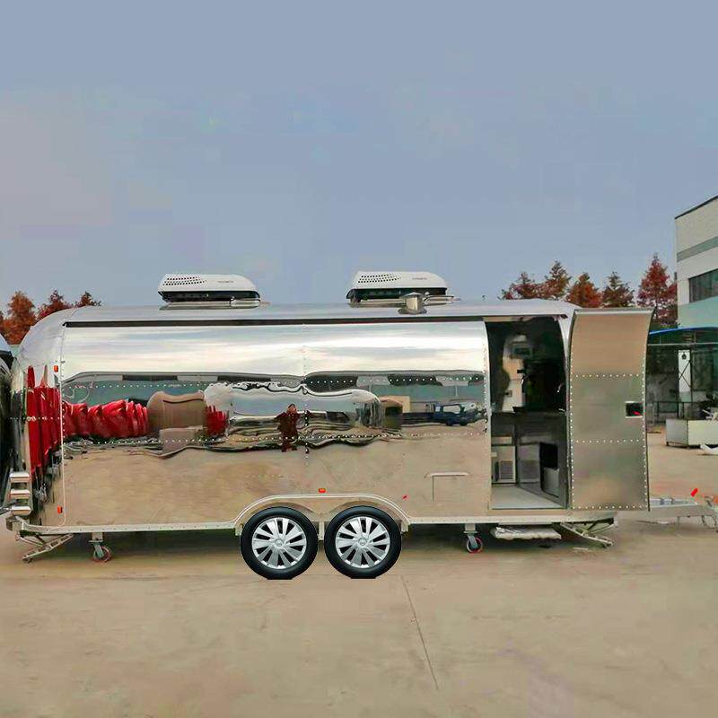 快餐厅商用房车不锈钢大型售卖车商业流动多功能摆摊车厂家直供