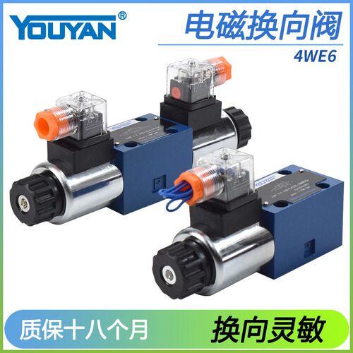 4WE6D/E/J/G62BCG24三位4WE6J6X四通L6X液压阀A CW220 MFZ12-37YC