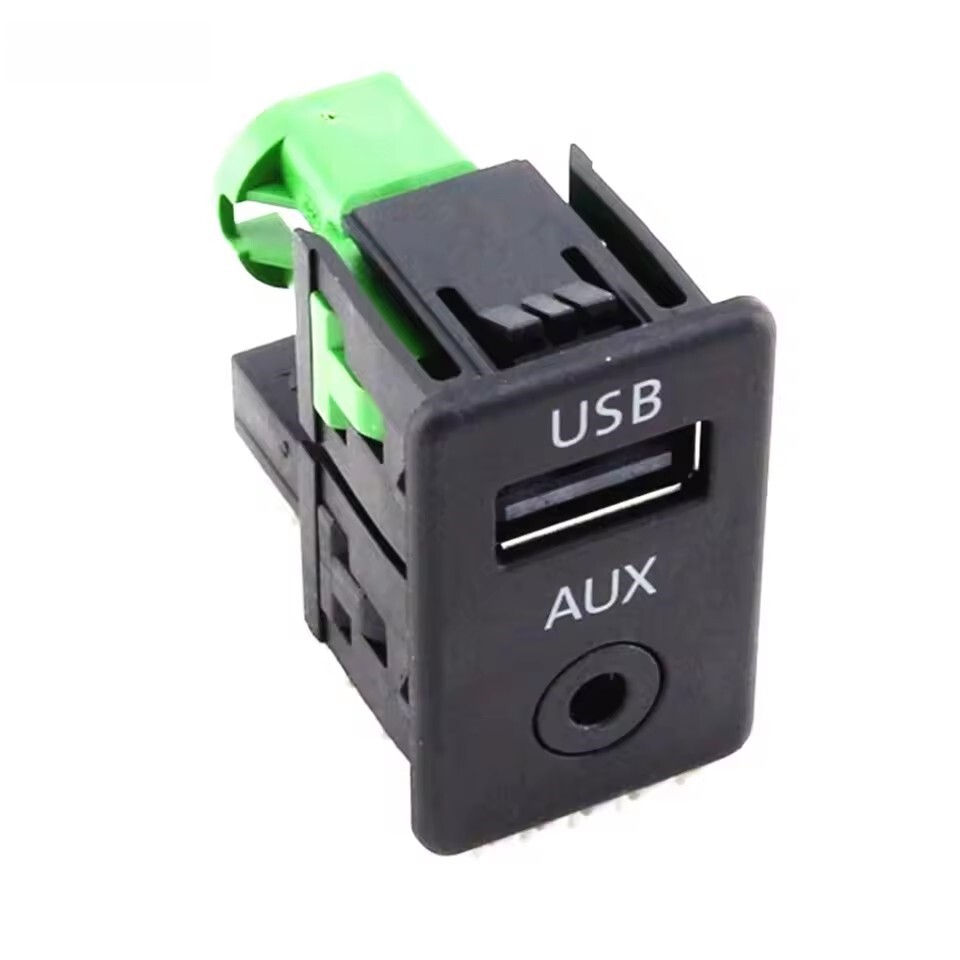福斯RCD510 RNS315迈腾Tiguan新Passat途安AUXUSB开关插座 usb接