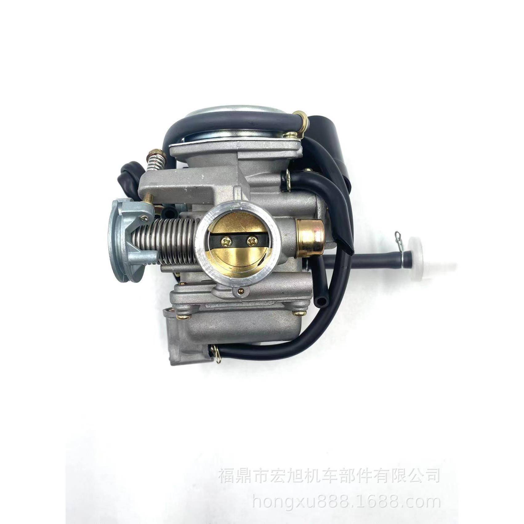 GY6下盖快速放油化油器 豪迈踏板摩托 ATV 125-150CC PD24J 24mm