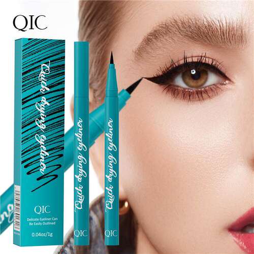 跨境 Quick Dry Black Eyeliner Pen 防水不晕染持久眼线液笔