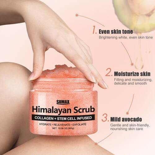 amazon temu300g Himalayan Salt Scrub