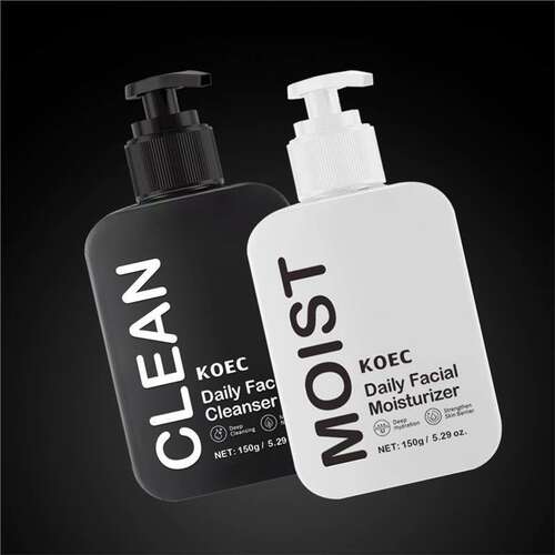 Men 2Pcs Skincare Set 男士护肤两件套 洗面奶保湿面霜