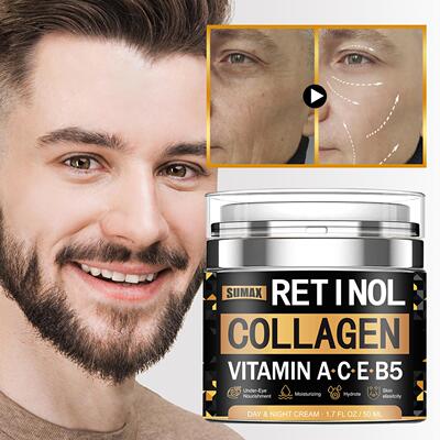 amazon temu Bestselling Press-Type Collagen Cream for Men