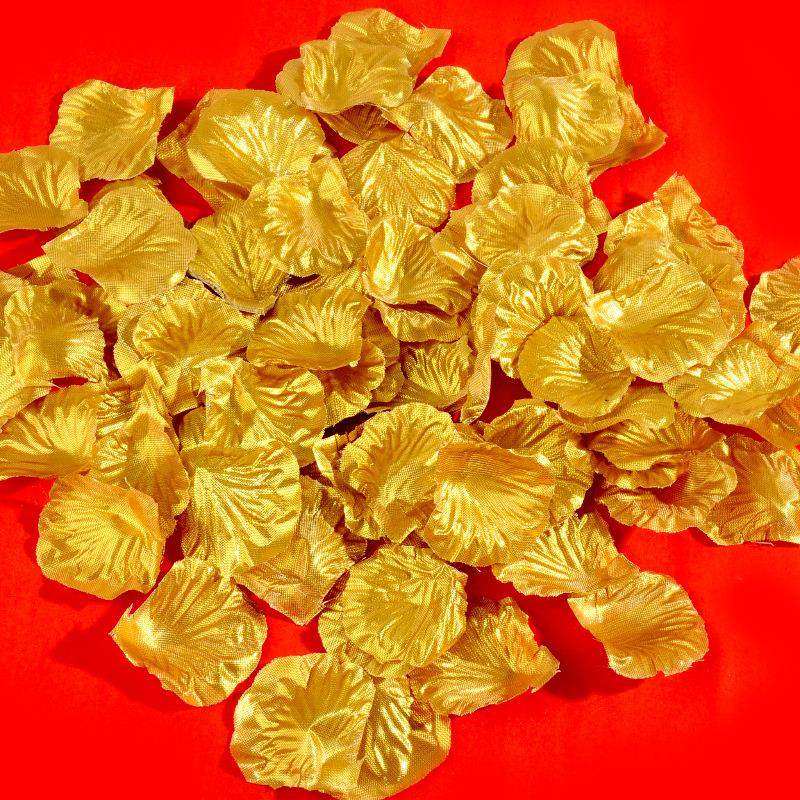 婚庆用品 婚礼场景婚房布置装饰 玫瑰假花瓣金色仿真玫瑰花瓣,节庆用品/礼品,陪嫁用品套装,淘宝优惠券,粉丝福利购,淘宝优惠卷