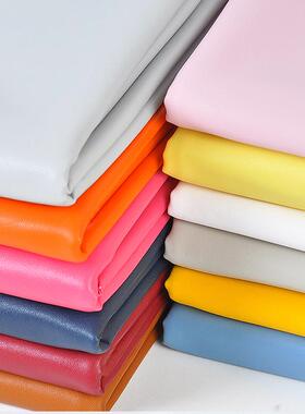 厂家直 141纹0.6m销m小羊纹p54464u皮革面料弹羊仔纹人服力装造革