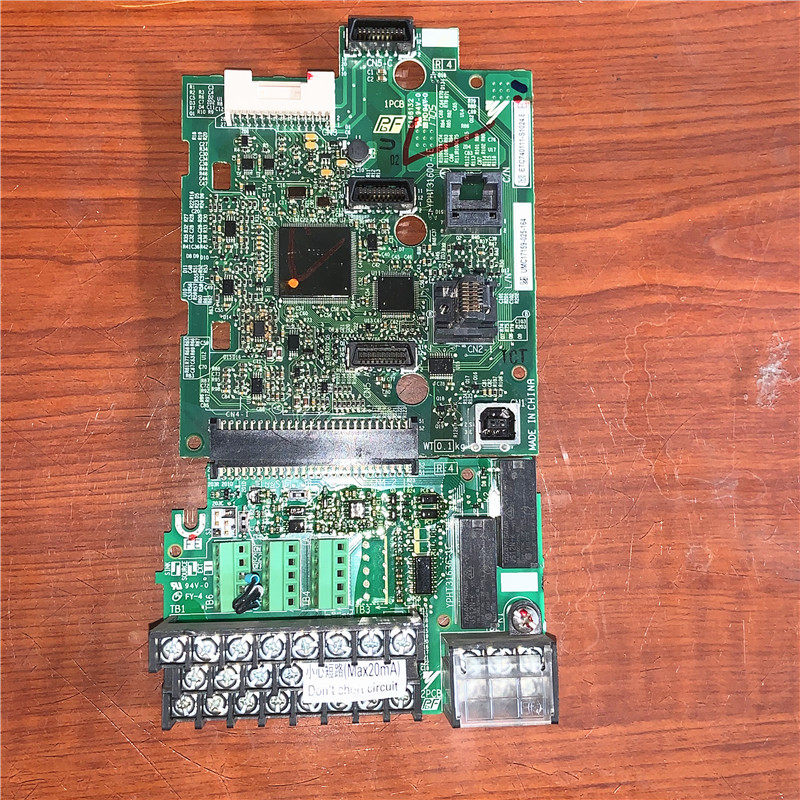 ETC740110-S1017-S1018安川变频器A1000主CPU板控制IO接线端子板