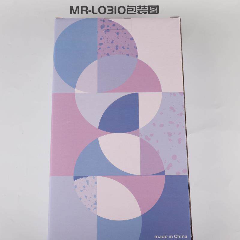 三折LED化妆镜 新款三面折叠镜 梳妆台补妆镜 360度旋转 高度可调