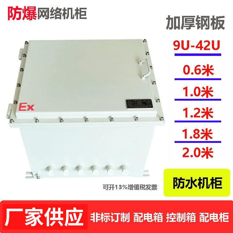 防爆网络机柜 交换机服务器防水机柜6u9U-42U监控设备箱 机柜直供