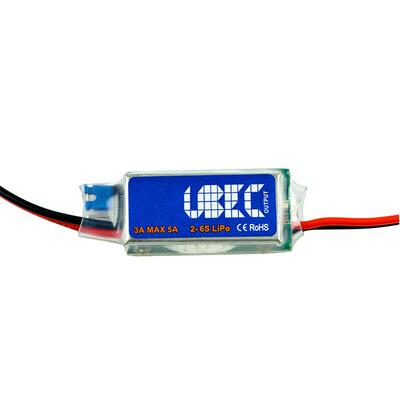 航模 UBEC 3A  5V/6V可调 全屏蔽防干扰开关电源2-6S降压模块 BEC
