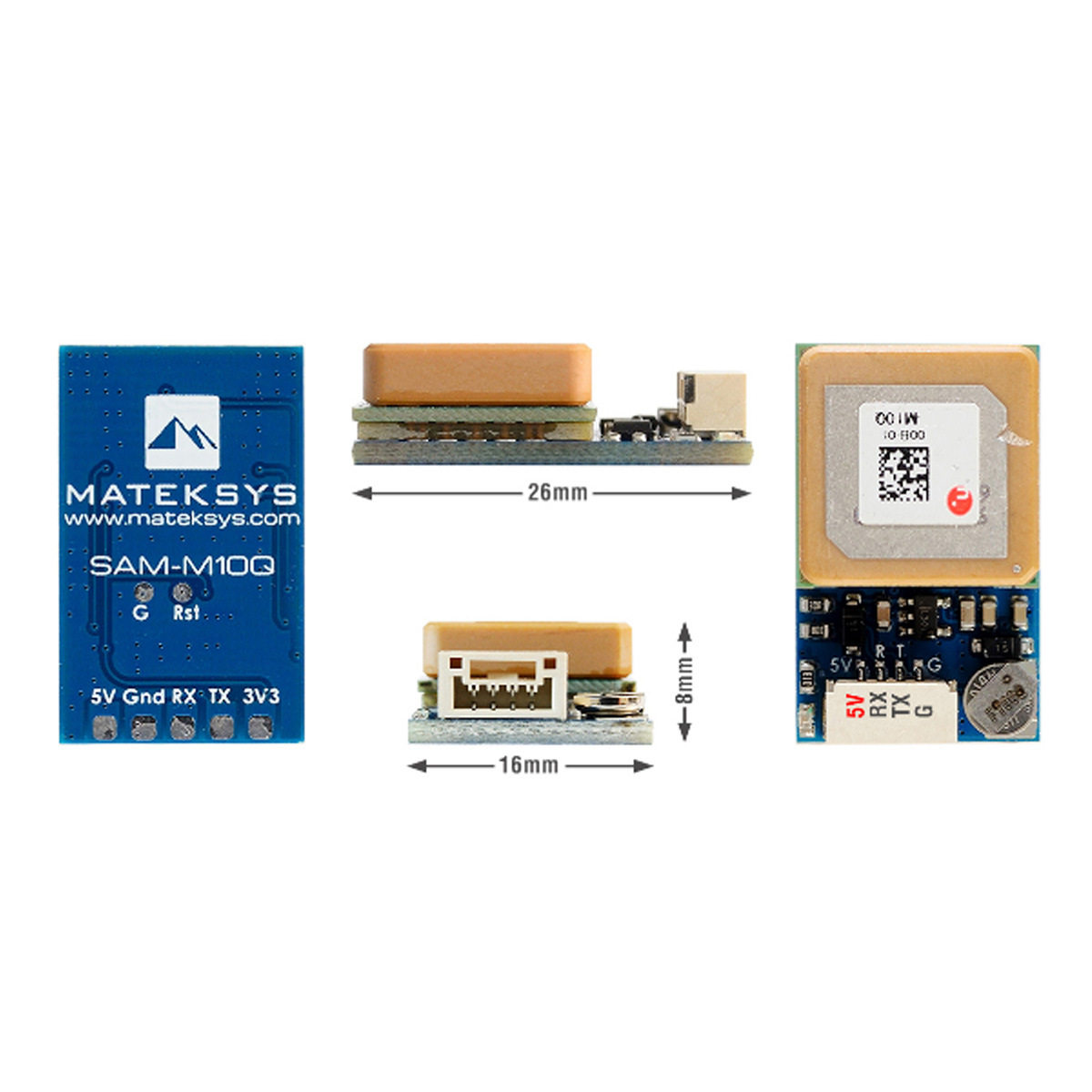 MATEK MATEKSYS GNSS SAM-M10Q GPS 全球导航卫星系统 - 实物图