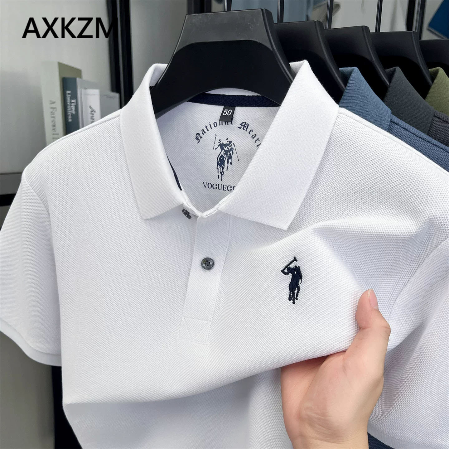 翻领POLO衫2026早秋季新款男士
