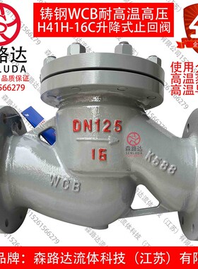 止回阀H41H-16C/25C升降式铸钢法兰止回阀蒸汽止回阀导热油止回阀