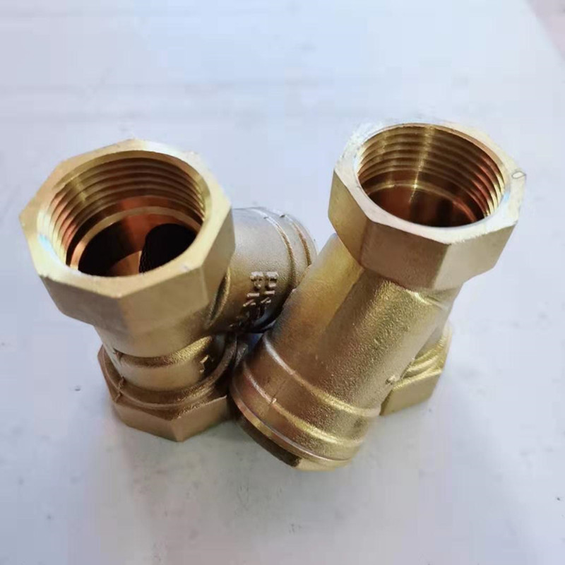 Y型过滤器全铜丝口 不锈钢网4分6分1寸 DN15 DN20 DN25 DN32 DN50