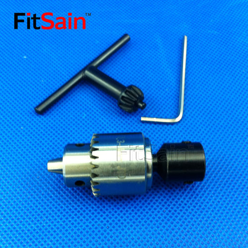 FitSain-JT0精密钻夹头0.3-4mm连接杆轴套转接杆轴径4/5/6/8mm