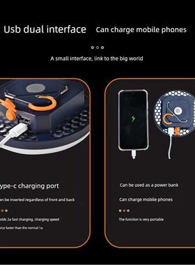 新款直销户外露营灯长续航帐篷灯挂式摆摊夜市应急吊灯充电led多