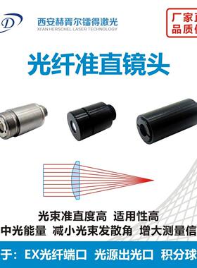 光纤准直器 激光器准直镜头 准直光路 适用波段400~700nm