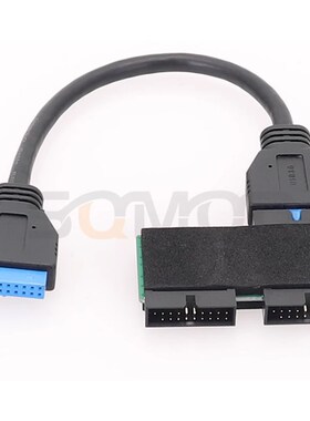 USB 3.0 19PIN集线器 采用芯片和模块化电缆设计 USB 19PIN HUB