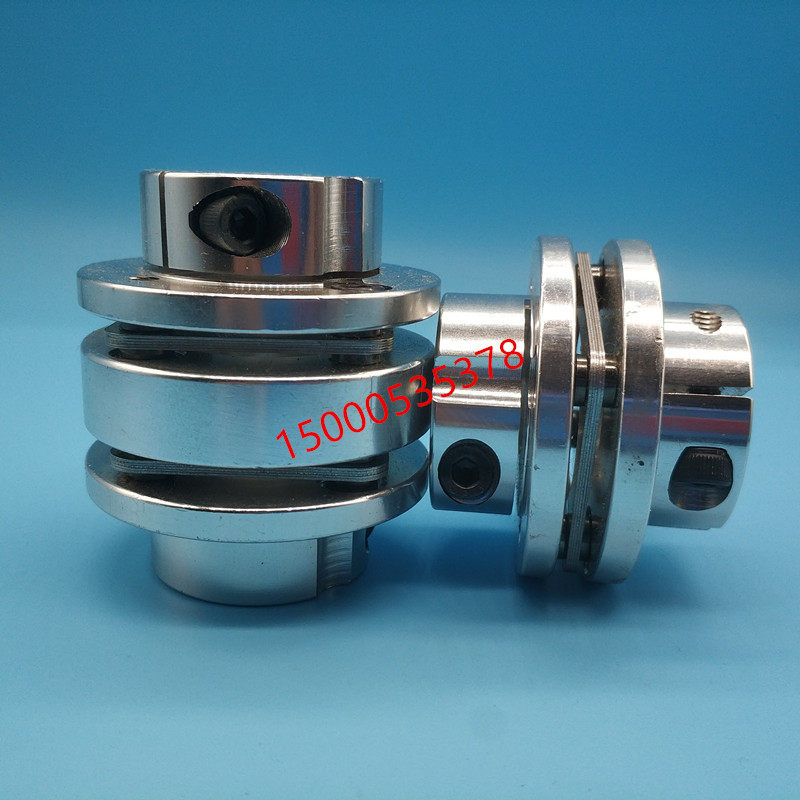 铝合新款法兰双式夹持型器连轴器LK382DEN011外径94长度78单膜片