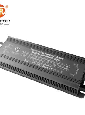 180W恒压0/1-10V驱动电源24V灯带led洗墙灯防水电源DALI调光电源