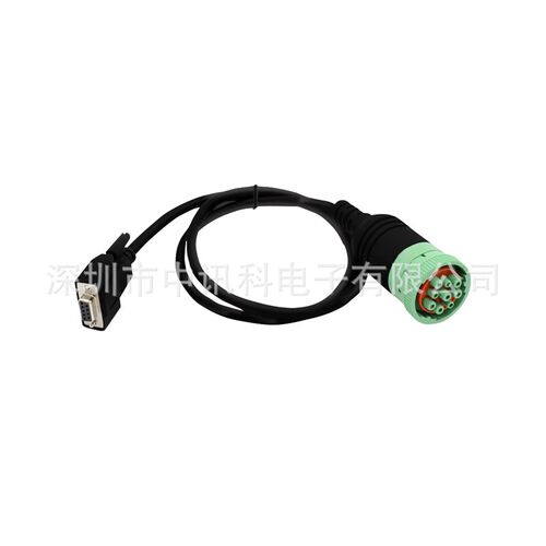 高可靠性 20AWG J1939 电缆 9 针母头转 D-sub DB15P 母头电缆