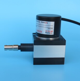 拉线位移传感器直线编码器闸门控制舞台升降0-10V/4-20mA脉冲输出