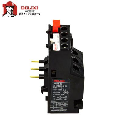德力西热过载继电器JRS1-09~25/Z温度过载保护器 10A/13A/18A/25A