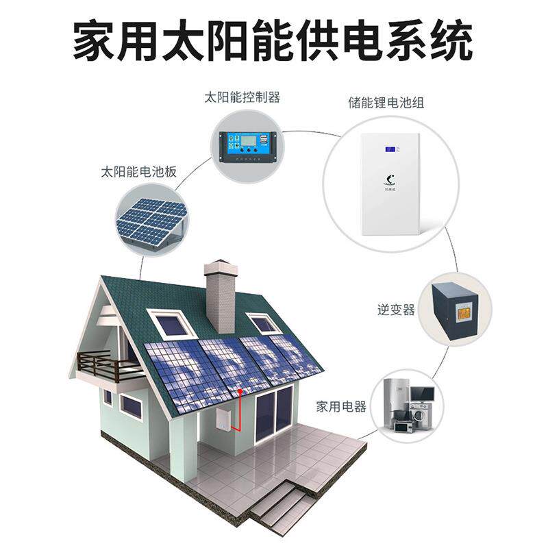 凯美威壁挂家储磷酸铁锂储能蓄电池51.2V/100AH 5120WH原厂质保