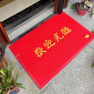 欢迎光临红地毯防水防滑垫地垫丝圈塑料地毯进门入户脚垫门垫