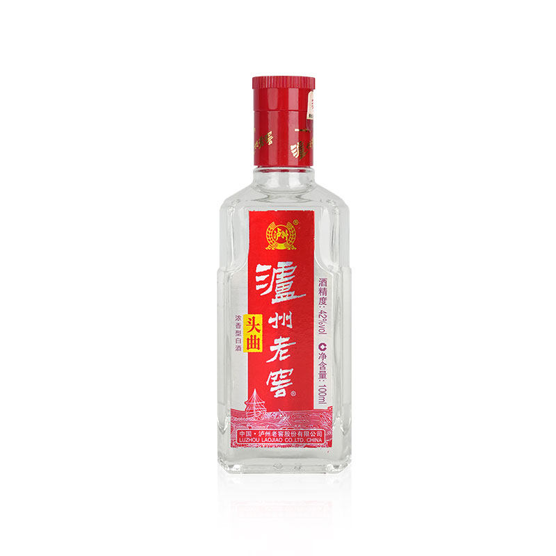 泸州老窖头曲42度100ml 光瓶自饮小酒