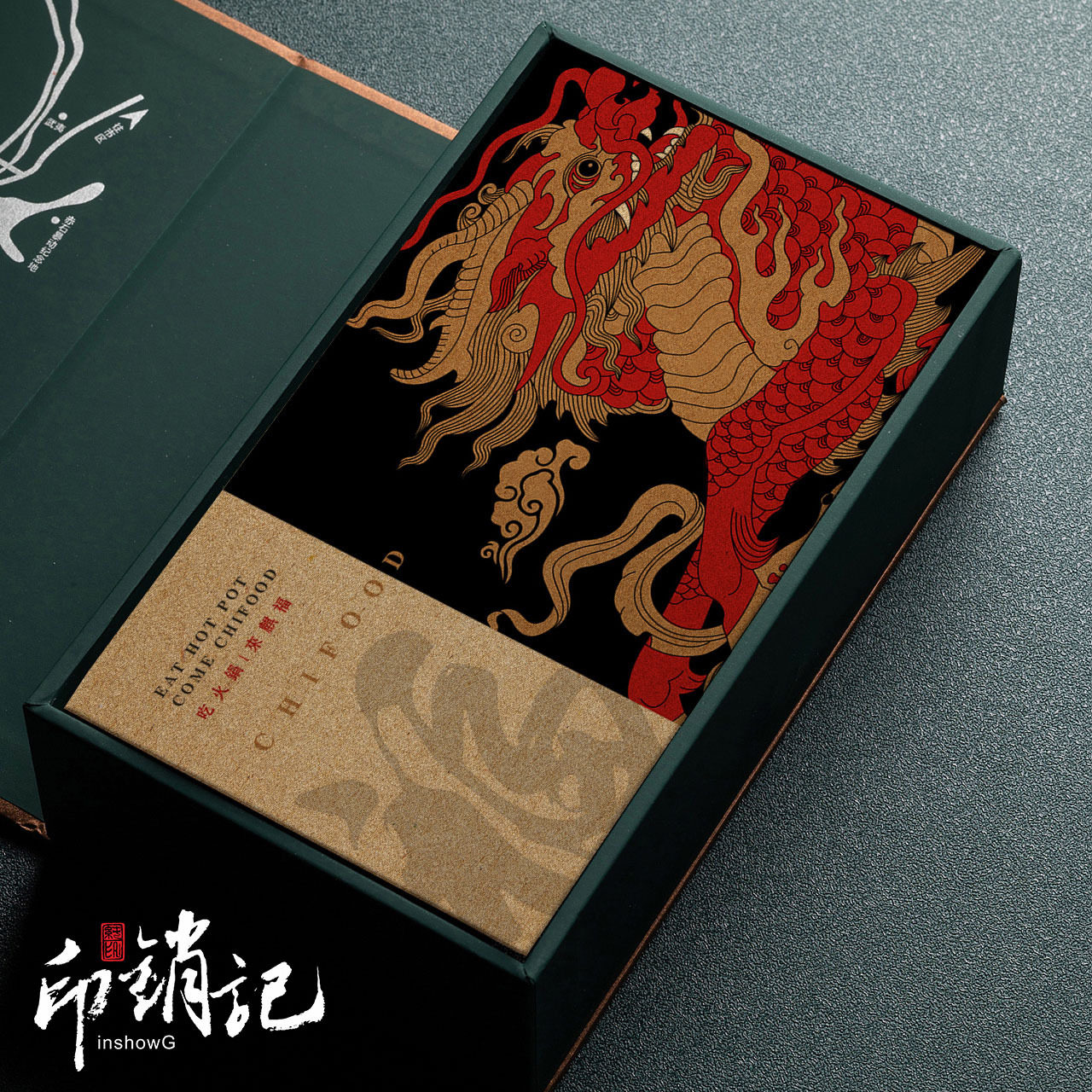 国潮牛皮纸名片彩印卡片加厚复古文创烫金商务礼品卡厂家快印