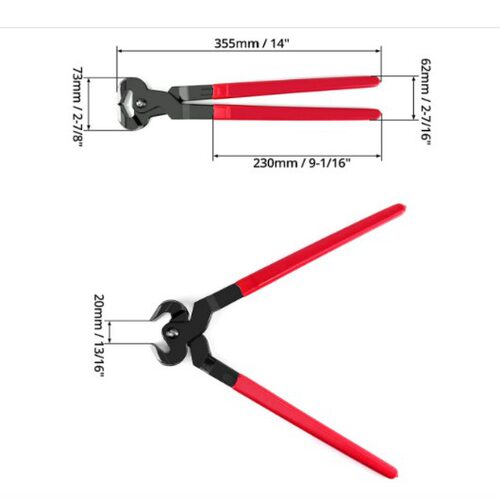 14英寸剪蹄钳修蹄钳马蹄钳修蹄钉掌工具全长35厘米马具Nipper